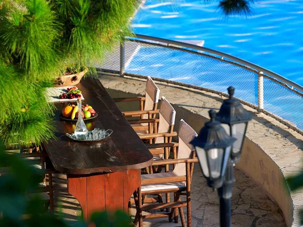 Aroma Creta Hotel Kucunári Étterem fotó